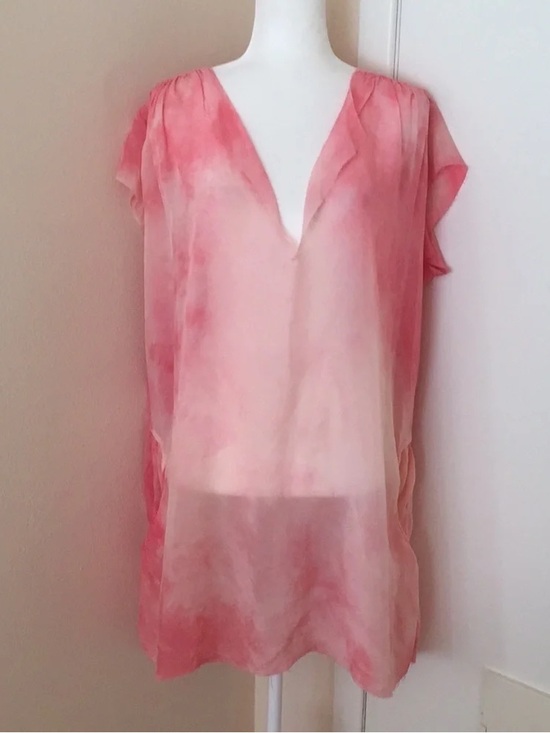 Other - Women's Pink Ombre Swim Cover-Up Tunic